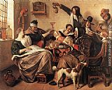 The Artist's Family by Jan Steen